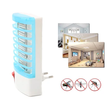 

220V EU US Plug Electronic Mosquito Killer Lamp Anti Mosquito Repellent Fly Insect Killer Bug Zapper Household Mosquito Trap
