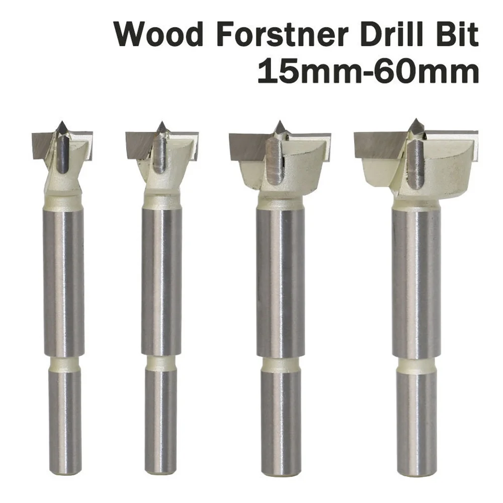 15mm-60mm Forstner Tips Woodworking Tools Hole Saw Cutter Hinge Boring Wood Drill Bits Drilling Machine Power Tools Accessories
