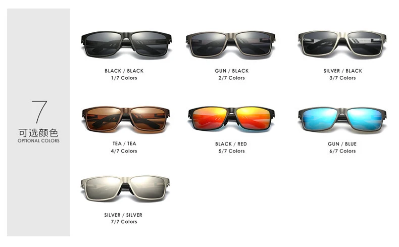 JackJad 6560 Алюминий Магний поляризационные квадратные стильные солнцезащитные очки для мужчин крутой бренд дизайн цветное покрытие Солнцезащитные очки Oculos De Sol