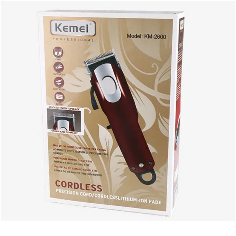kemei magic clip cordless clippers