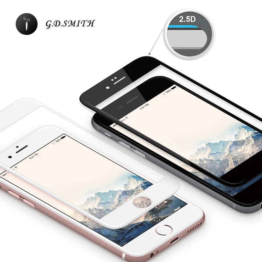 G. D. Smith Ice core закаленное Стекло для iPhone 6 S Предметы безопасности Экран протектор 6/6