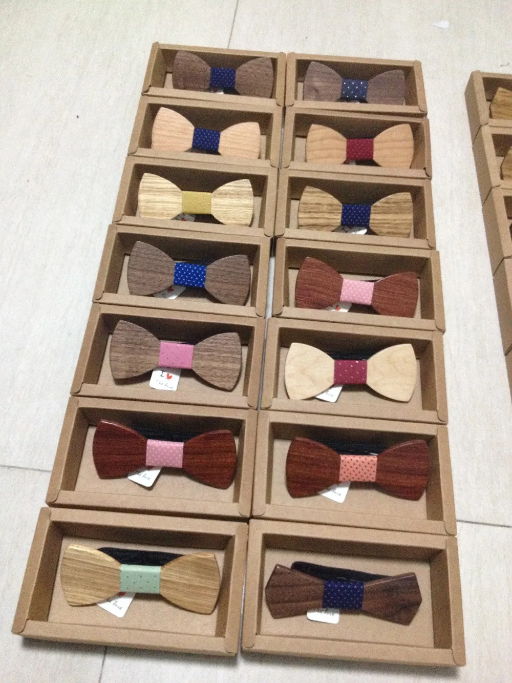 

New High Quality Tie Bow Fun Men Wooden Bow Ties Bowtie Butterflies Great Gift Factory Price