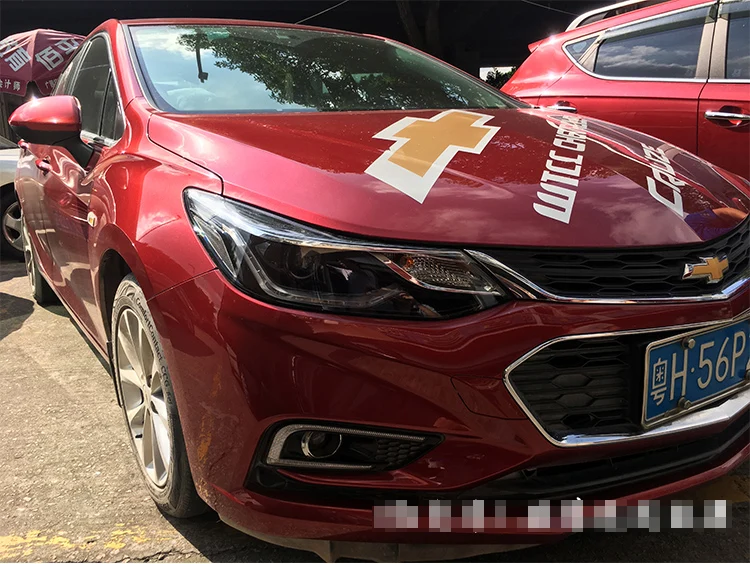 Автомобильный Стайлинг Головной фонарь для Chevrolet Cruze фары светодиодный фонарь двойной U светодиодный drl H7 hid Биксеноновые линзы ближнего света