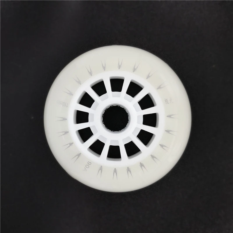 90A 4-LED الخرز الأبيض تألق ضوء مضمنة سرعة التزلج عجلة ل Powerslide ل MPC ل CITYRUN 110 ملليمتر دائم بو زلاجات دوارة 90A 4-LED الخرز الأبيض تألق ضوء مضمنة سرعة التزلج عجلة ل Powerslide ل MPC ل CITYRUN 110 ملليمتر دائم بو زلاجات دوارة