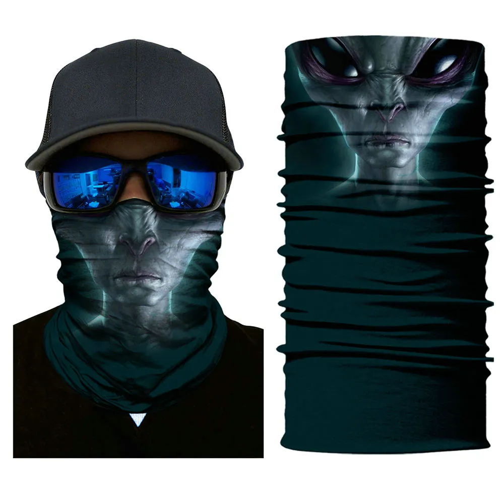 Мотоциклетная маска для лица, впитывающий влагу, мотоциклетная маска для защиты лица, защитный чехол для лица, головной убор, крутая повязка со скелетом