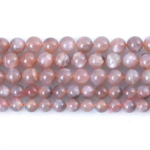 

Fctory Price Natural Peach Sunstone Round Loose Beads 16" Strand 6 8 10MM Pick Size For Jewelry Makingdiy
