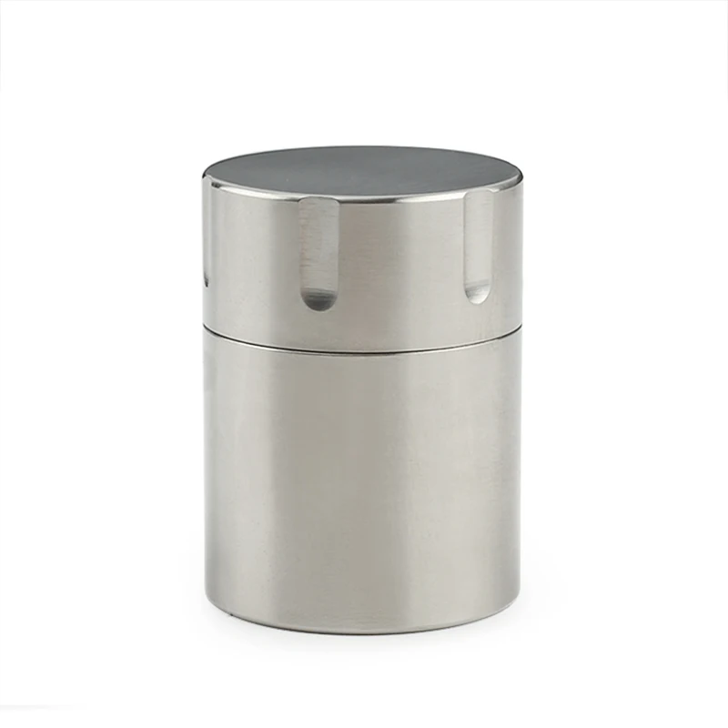

Titanium Alloy Tea Coffee Waterproof Bottles Canister Medicine Seal Capsule Bottle Edc Outdoor Camping Tool