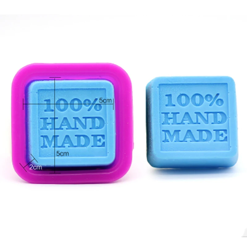 DIY Silicone Handmade Soap Mold Hand Made Letters Fondant Silicone Handmade Soap Mold Crafts DIY Mold Ice Mold