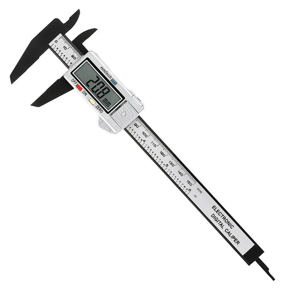 

HOT Sale 150MM 6inch LCD Digital Electronic Vernier Caliper Gauge Micrometer Woodworking Tools Vernier Caliper Measuring#h