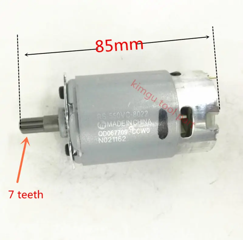 7 Teeth Motor CCW15 Parts N076006 N021162 for DeWALT 10.8V DCF815S2 DCF813 DCF815 DCF805 DCF813S2 Cordless Drill Driver IMPACT azgiant 9 teeth left and right central door lock actuator motor for cadillac sts 2005 2011 oem replacement parts