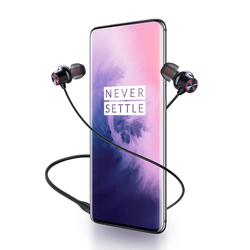  Original OnePlus Bullets Wireless 2 Bluetooth Magnetic Control Mic In Ear Earphone Hybrid AptX Fast