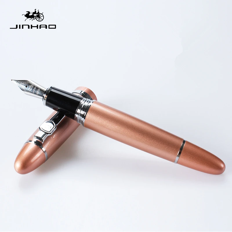 Noble Jinhao Brand Thick Fountain Pen Superior Quality 159 Fat Barrel