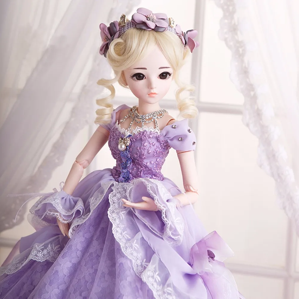 Lucia BJD 60 см 1/3 куклы для девочек с одеждой парики обувь макияж 100% ручной работы