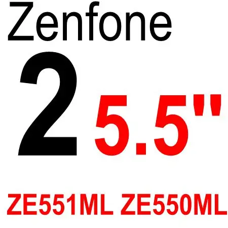 Закаленное стекло для asus zenfone 2 Laser ZE500KL ZE551KL ZE551ML GO ZB500KL ZB500KG Selfie Max Live 5 Peg asus 3 z00sd z00vd z00ed - Цвет: ZE551ML