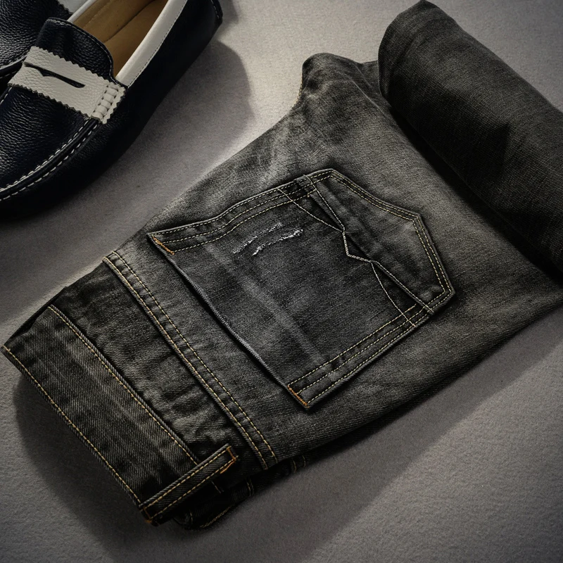 2017-New-Men-s-Jeans-High-Quality-Dark-Gray-Male-Fashion-Leisure-Slim-Jeans-Brand-Men (3)