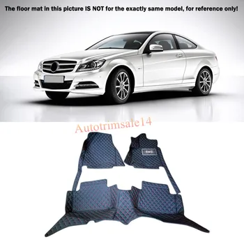 

Black Interior Floor Mats & Carpet Foot Pad For Mercedes Benz C-Class 2008-2013 W204