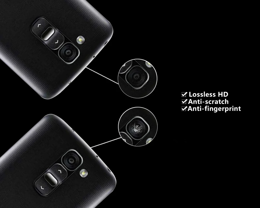 Аксессуар для задней камеры Защитная пленка экрана LG G2 MINI D610 D618 закаленное стекло