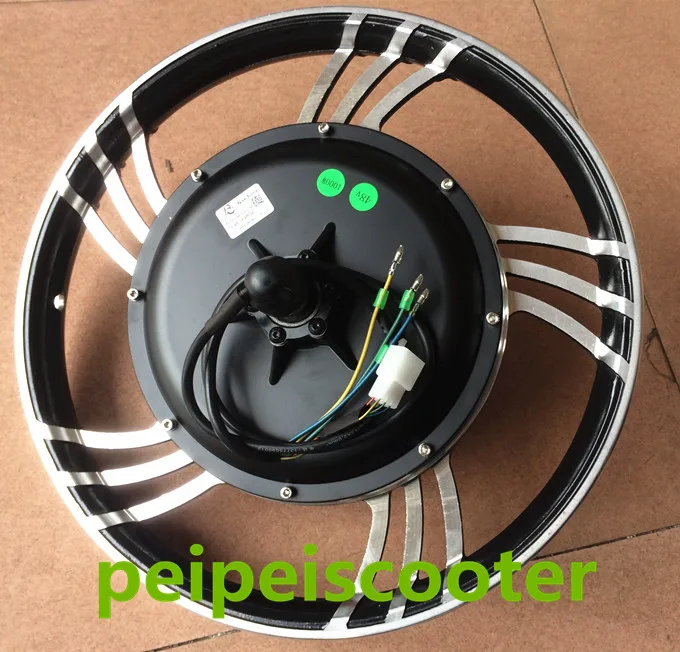 16 inch or 18 inch bldc brushless dc wheel hub motor 500w 1000w for