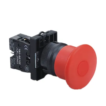 

xb2-et42 push-pull emergency stop pushbutton head 40mm N/C push button switch