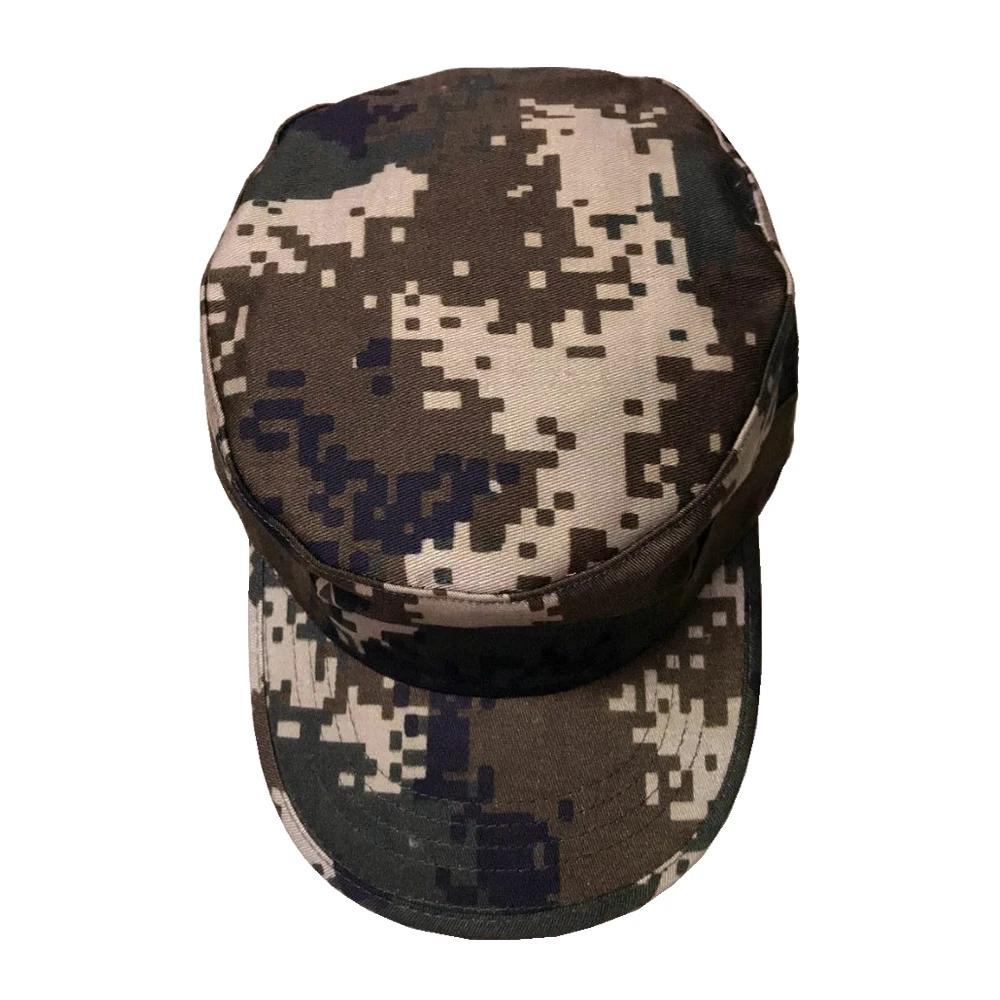 Тренировочная Маскировочная шапка для студентов, военная тактика, плоский Топ для мужчин и женщин, общий размер, регулируемый армейский милитари Ww2 Softair - Цвет: 09 winter