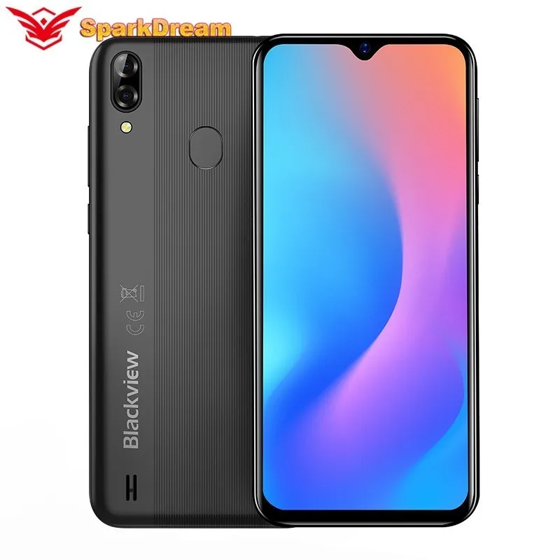 Blackview A60 Pro Android телефон дешевый 6,08" экран капли 4G LTE 4080 мАч Android 9,0 3 Гб ram двойная задняя камера Сотовый телефон