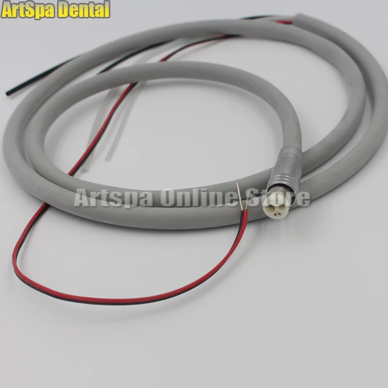 Tubo de Silicone Handpiece de Alta Dental Furos Caber Fibra Óptica Led Velocidade 5pcs 6