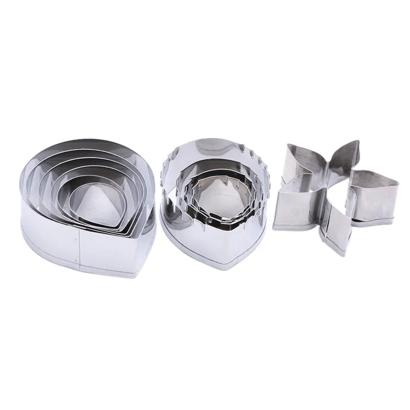 

2016 Hot Metal cookie cutters set big rose flower stainless steel tools Home Furnishing products kitchen supplies baking mould