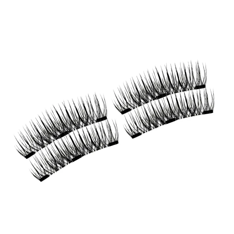 

3D Magnetic False Eyelashes Natural Eyes Makeup Tool Lashes Extension Cosmetics @88 SSwell