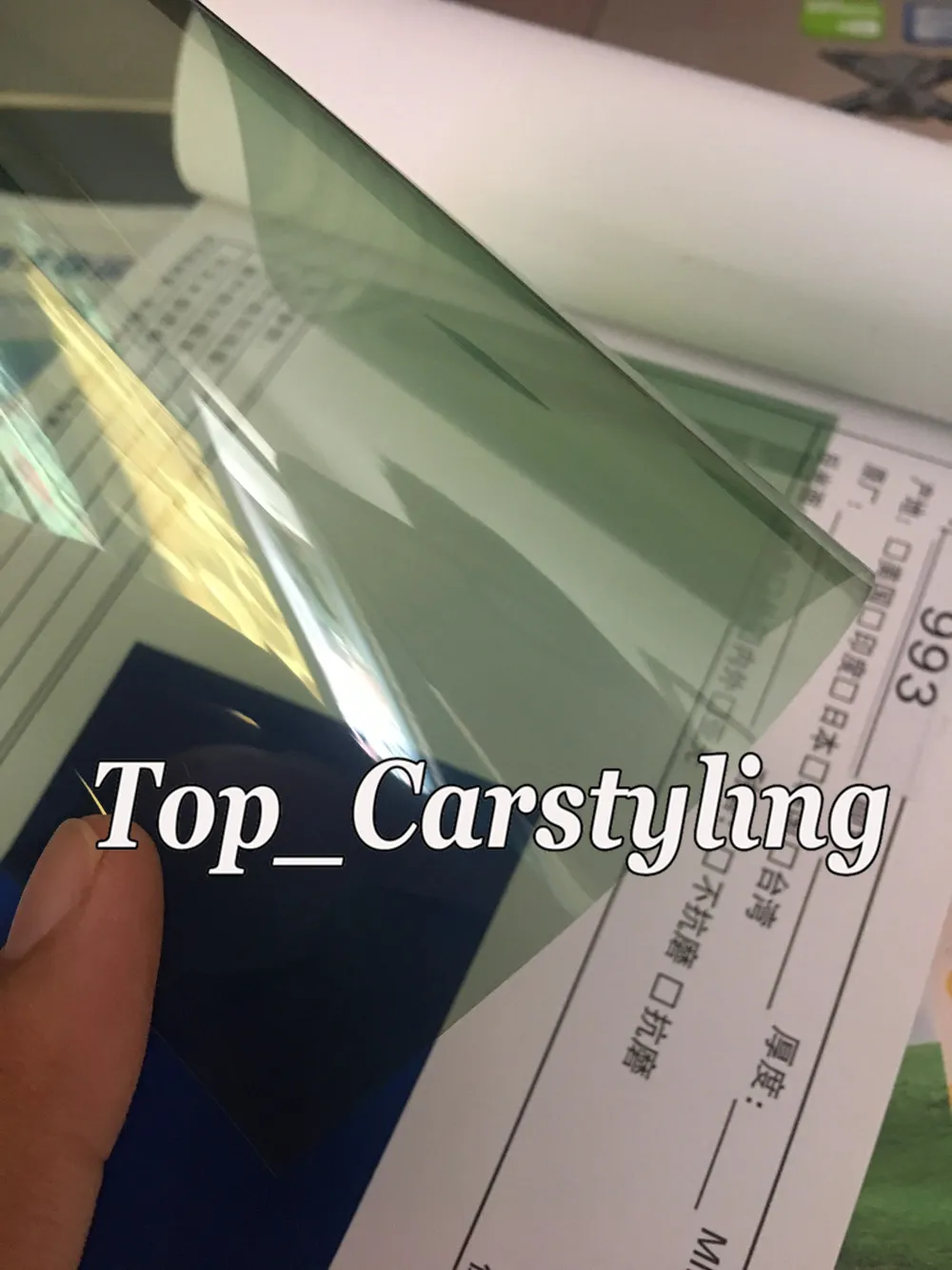 light green solar window tint film with air free (8)