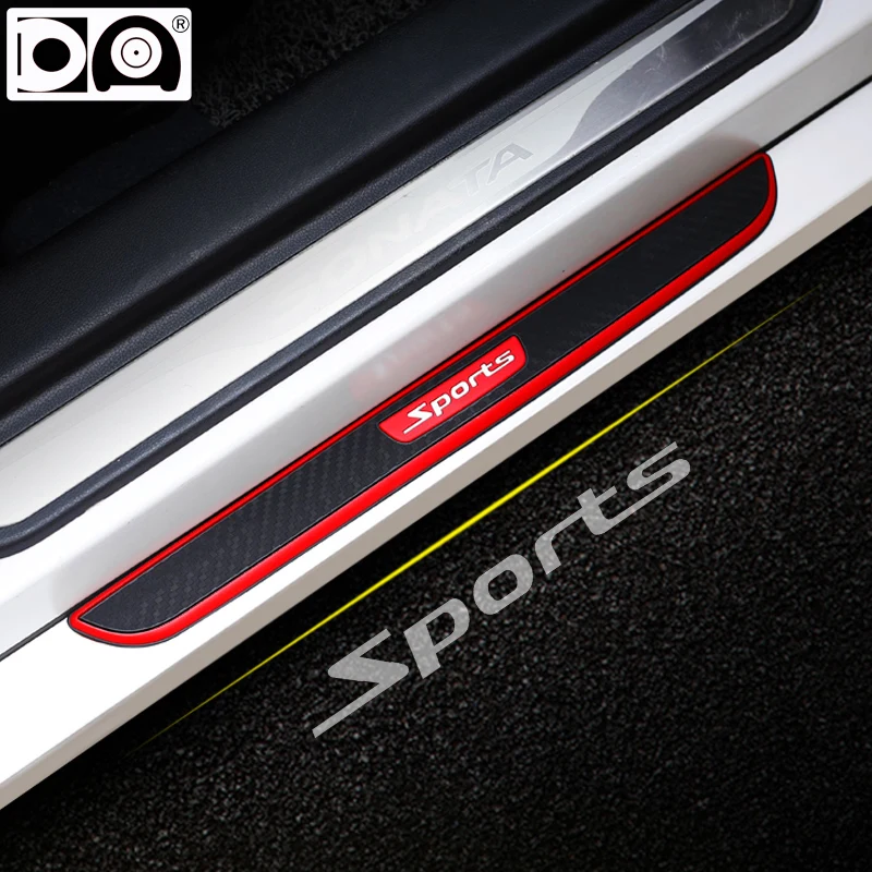 

Car Rubber Door sill scuff plate Welcome pedal styling fit for Citroen C4 C5 C1 C3 C2 C6 DS3 DS4 DS5 Berlingo Aircross Picasso