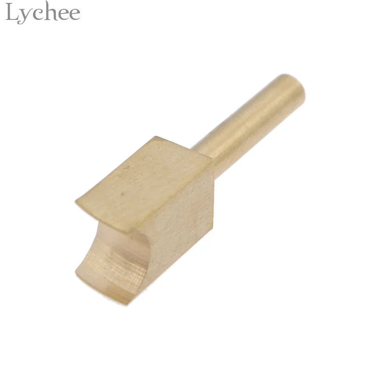 Lychee Life 1 шт. Однолинейный кожаный край для герметизации DIY инструмент латунный паяльник для маркировки кромок швейный инструмент