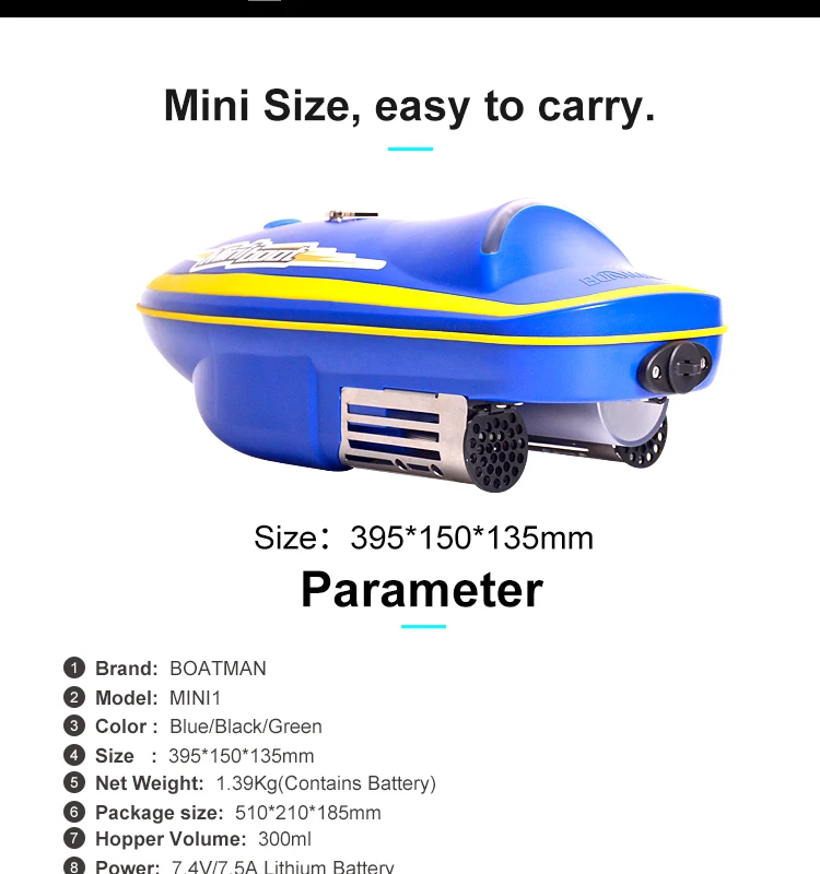 RC fishing bait boat (2)
