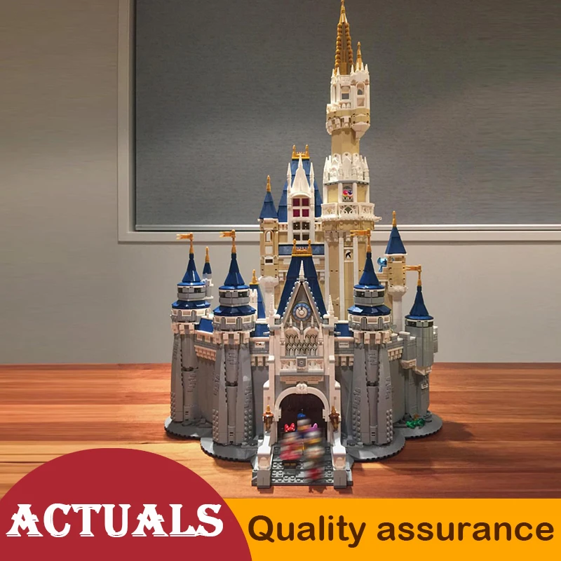 

Cinderella Princess Castle Building Blocks Magical World Figures Model Bricks Toys Girls Gifts 30010 Compatible legoed 71040