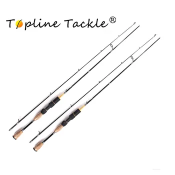 

Topline Tackle 99% Carbon Soft Bait Lure Spinning Rod 1.8M 2 Section Bait weight0.8-5G Fishing weight2-5LB Fishing Rod