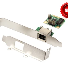 Мини PCIe порт Gigabit Ethernet сетевой карты для мини ITX mini PCI-e до RJ45 Порты и разъёмы адаптер 10/100/1000 Base-T сетевой контроллер