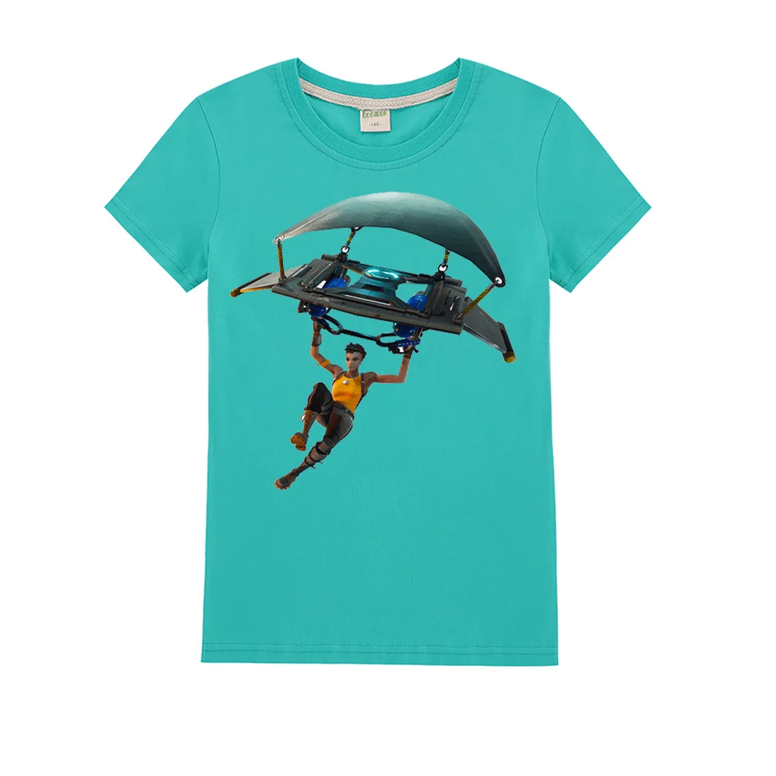 

2019 New baetle royale costume baby boys T-shirts thanksgiving gift Soft Cotton clothes girls tops Clothes for big kids 4-15 Y