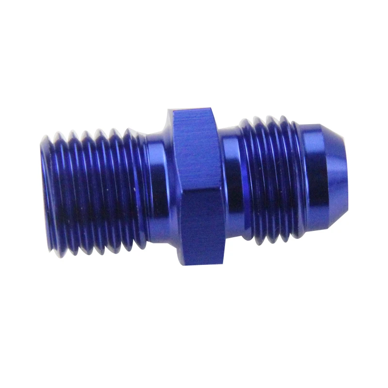 LZONE BLUE Male 6AN 6 An Flare to M14x1.5 (мм) метрический прямой фитинг от до M14 * 1 5 порта. Адаптер JR