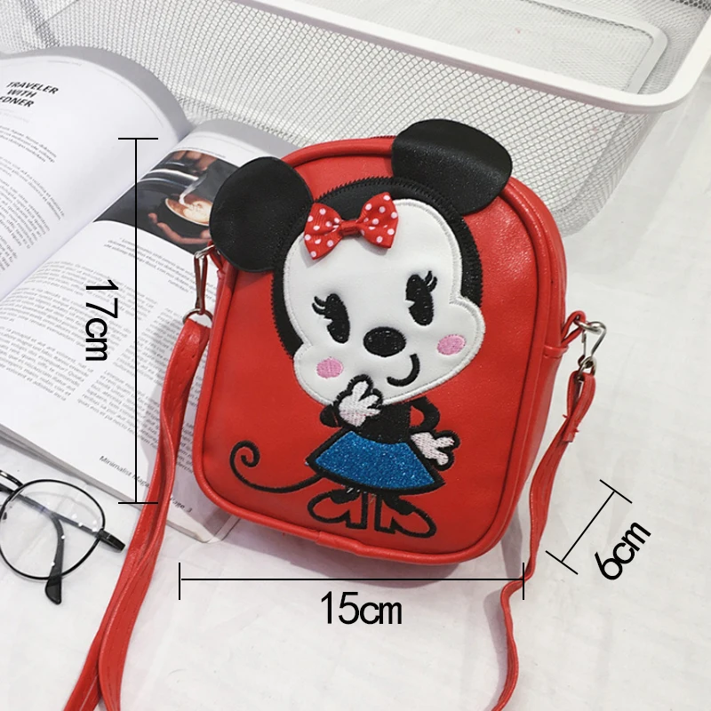 Disney Kids/Новые рюкзаки в форме мышки Минни Микки для маленьких девочек и мальчиков