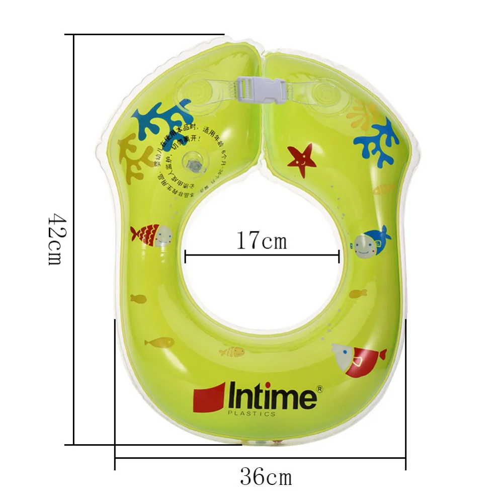 Baby kid swim arm ring Double Independent Airbag Inflatable cartoon Swimming Ring For Baby Best Swimming Pool Accessories