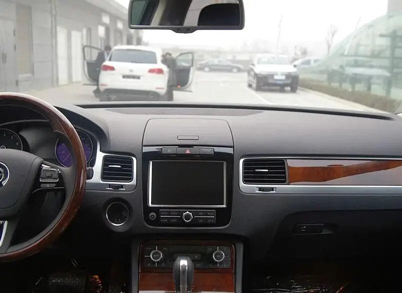 DSP Android 9,0 автомобильный DVD мультимедийный плеер gps навигация для VW Touareg 2010- Авто Радио Стерео головное устройство магнитофон 64 г