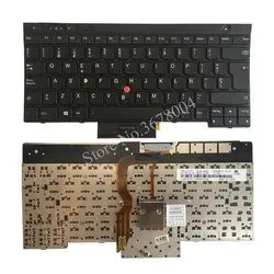 Новый SP Клавиатура для ноутбука LENOVO THINKPAD T530 T530i T430 T430s X230 W530 L430 L530 испанский клавиатуры черный 04X1325