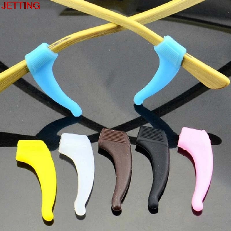 1 Pair  Silicone Anti Slip Temple Tip Sport Holder Sunglasses Eyewear Ear Hook Eyeglasses Glasses