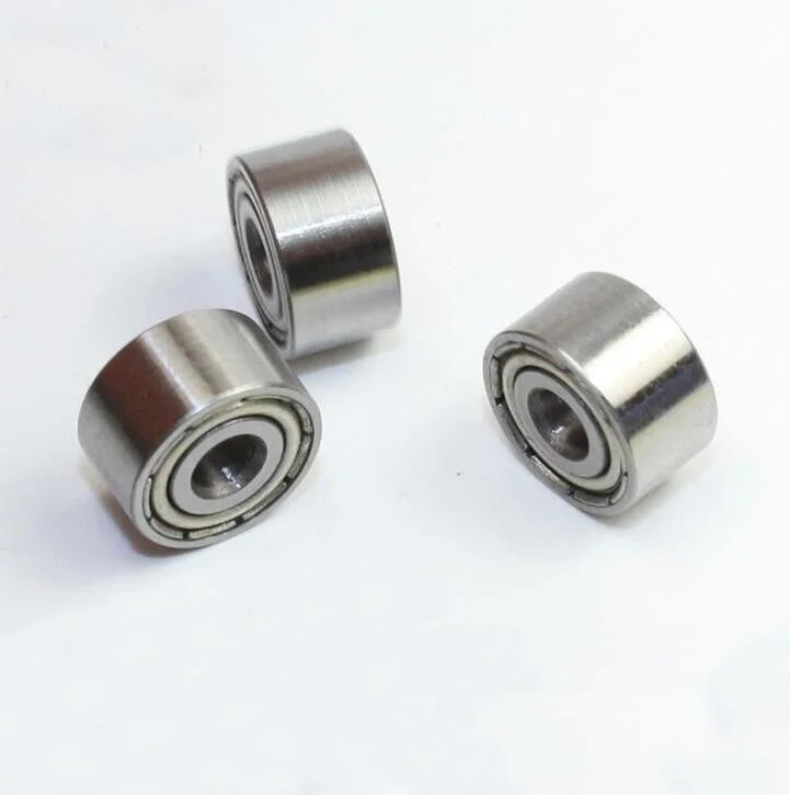 

100pcs/lot 683ZZ miniature steel ball bearings 683 3*7*3 deep groove ball bearing 683Z 683-2Z 3x7x3mm