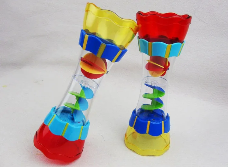 Плавательный пляж детская Ванна игрушка игрушки-калейдоскопы играть Совок воды вращающийся колонны цилиндр потока наблюдения чашки