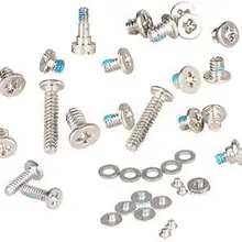 10 Наборы для ухода за кожей Замена для iPhone 4S OEM Полный Комплект болтов Шурупы выполните высокое качество ремонт