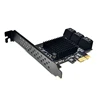 Marvell 88SE9215 Chip PCI Express SATA 3 PCIE SATA PCI-E PCI E SATA Card/Expansion/Controller/HUB/Multiplier Port SATA 3.0 SATA3 ► Photo 2/6