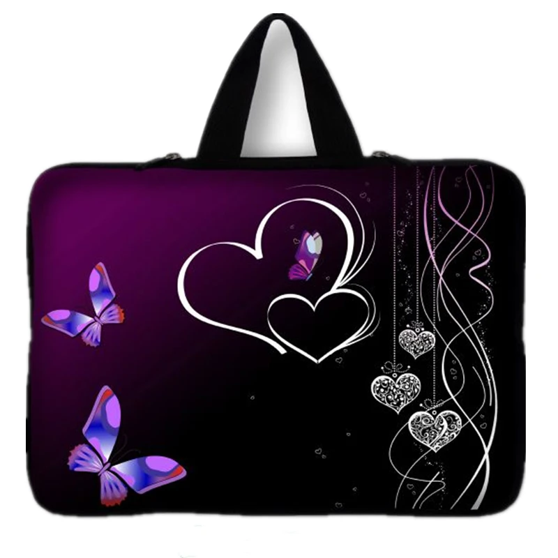 15" 15.6" Butterfly Laptop Carry Sleeve Case Bag Pouch For HP DELL ASUS