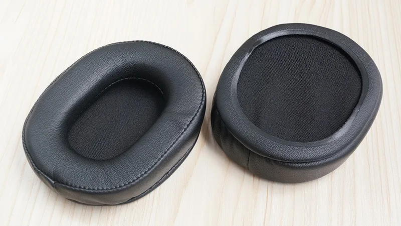 Сменные амбушюры, совместимые с Audio-Technica ATH-MSR7 подушка для гарнитуры. оригинальные наушники/Высокое качество - Цвет: Черный