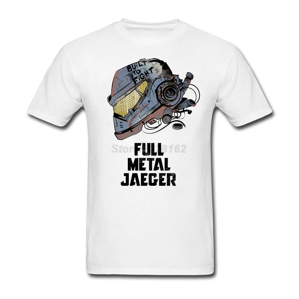 men Class Art T Shirt Teenage Full Metal Jaeger Short Sleeve Build to Fight Hi Street Shirts