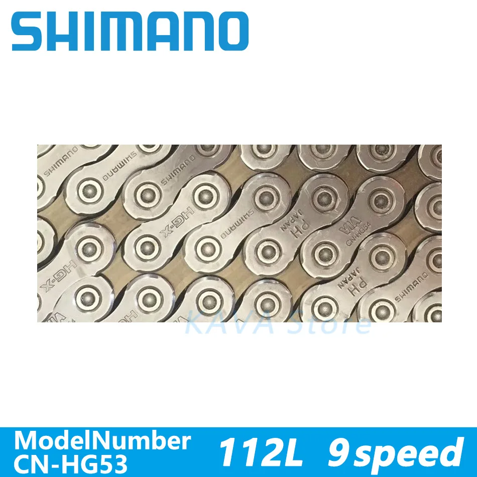 Shimano Alivio CN HG53 Deore Tiagra супер узкая HG 9 скоростная велосипедная цепь 112L118L звенья M4000